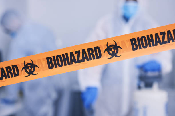 Professional Biohazard Cleanup technician working in Yankton, SD
